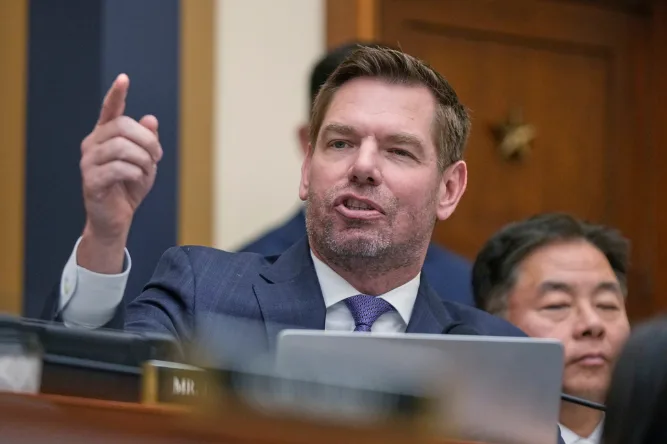 Federal agents seize devices from ex-Rep. Eric Swalwell in sexual misconduct probe